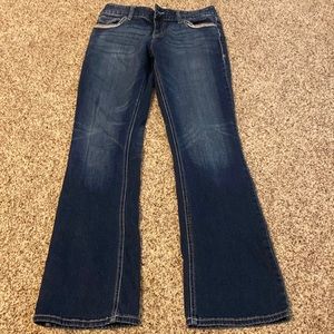 Only worn once medium wash jeans